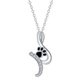 Collier pendentif patte mignonne