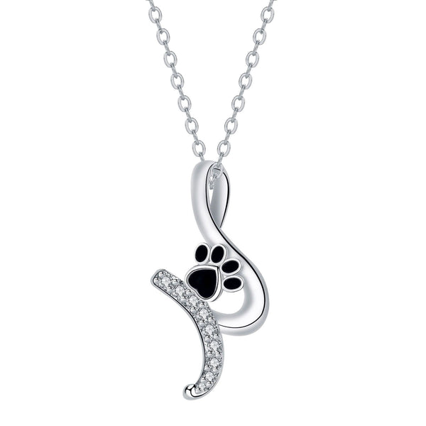 Collier pendentif patte mignonne