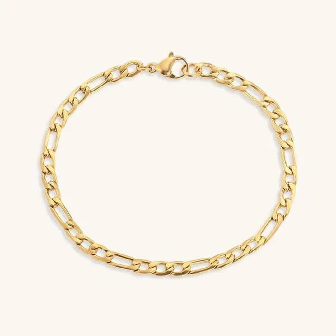 Bracelet en Chaîne Vintage Dorée