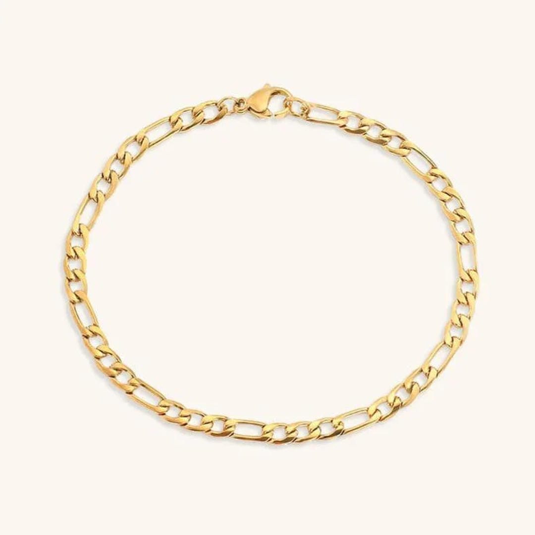 Bracelet en Chaîne Vintage Dorée