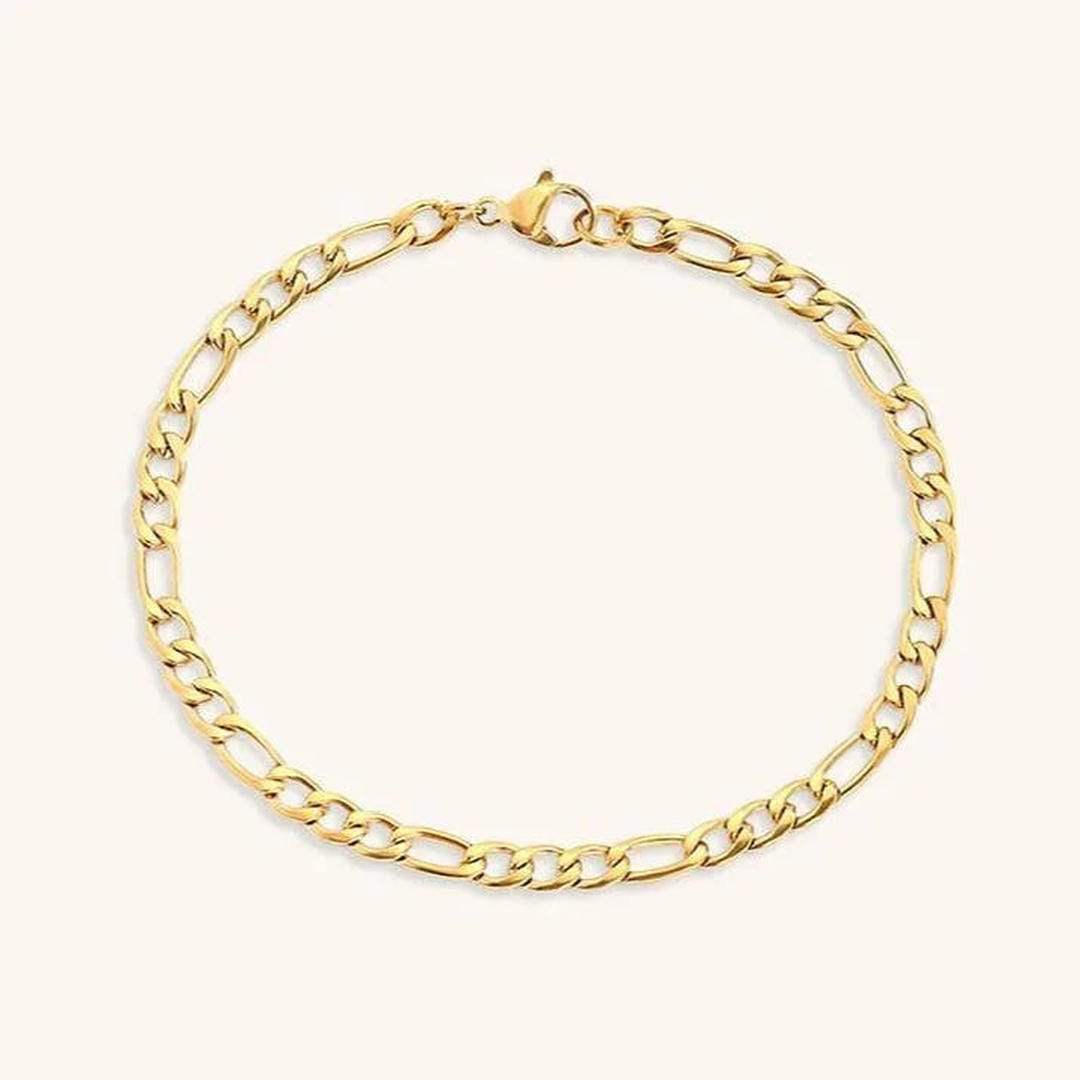 Bracelet en Chaîne Vintage Dorée