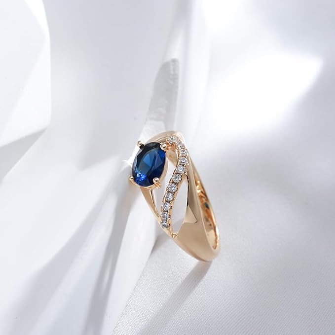 Bague vintage en zircon cubique