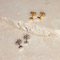 Boucles d'oreilles Neliö en or et argent pour tous les jours