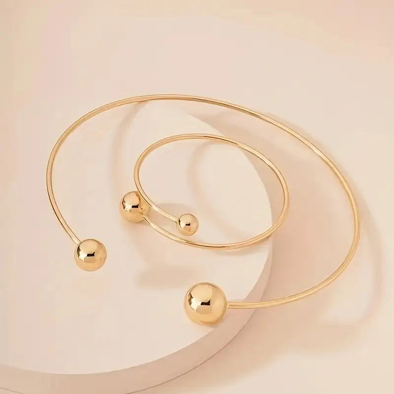 Glow™ | Ensemble de bracelets dorés