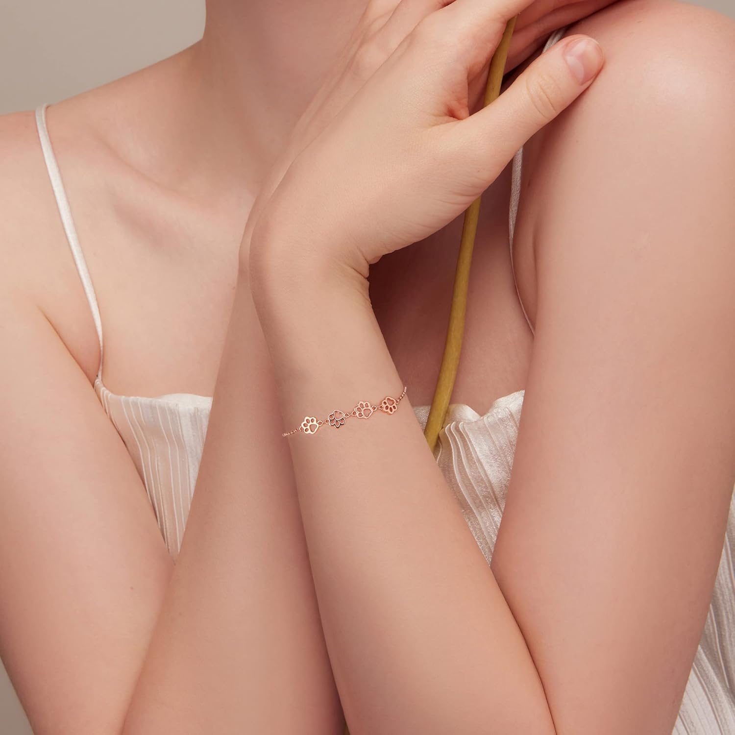 Bracelet ajustable Sterlinghopea Tassu Jälki