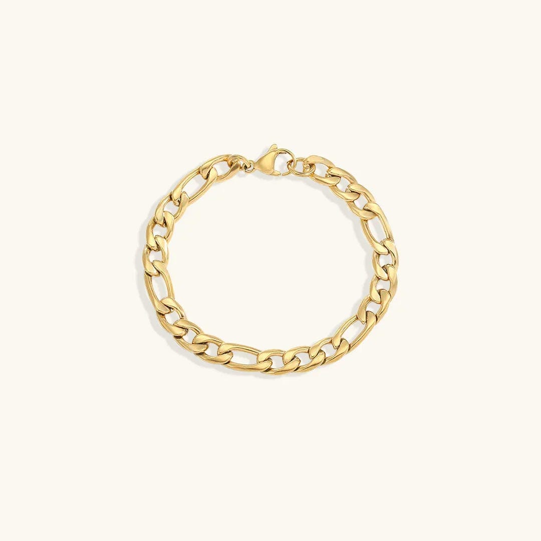 Bracelet en Chaîne Vintage Dorée