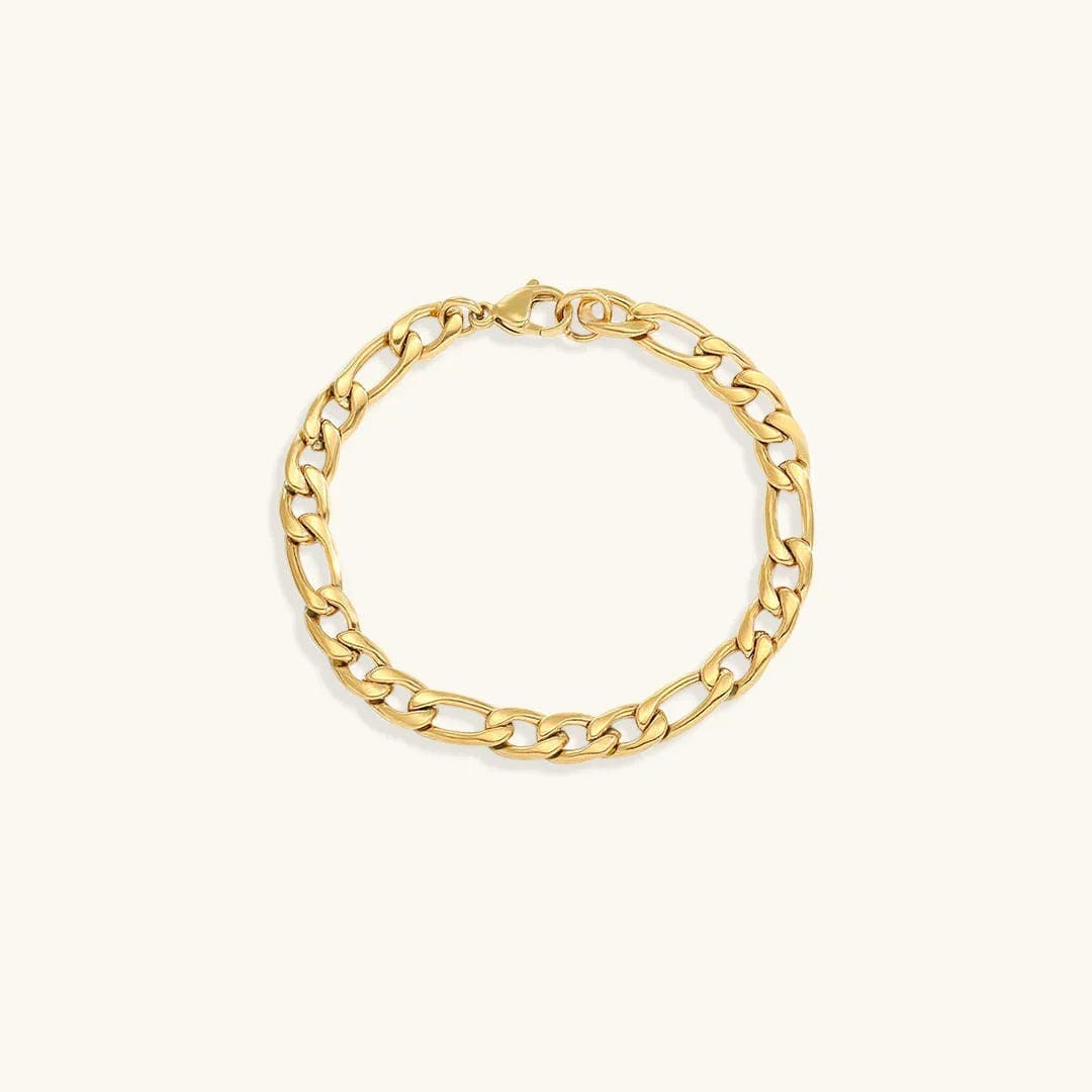 Bracelet en Chaîne Vintage Dorée