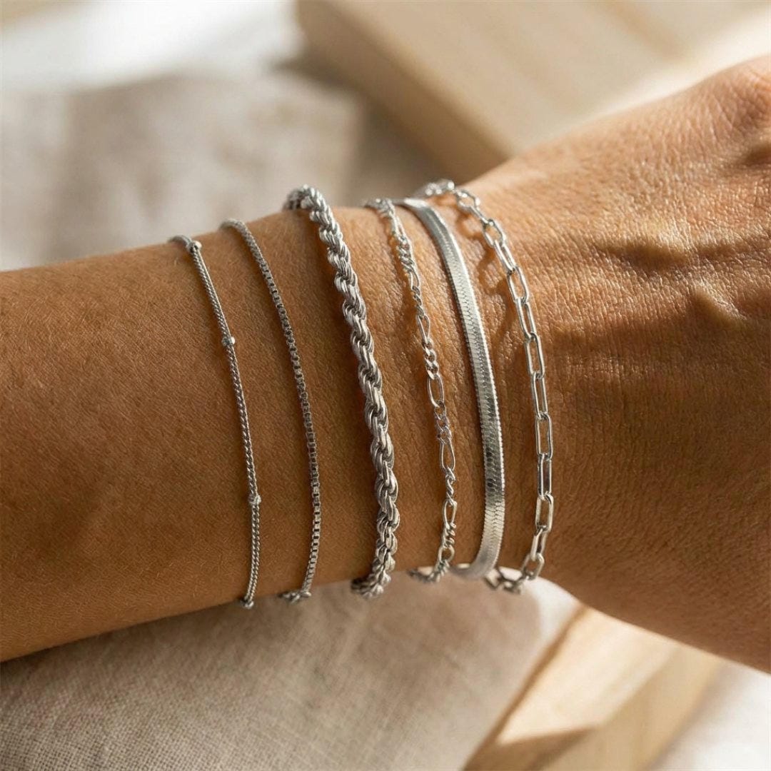 Bracelet cubain rétro boho