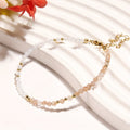 Bracelet en Pierre de Lune Naturelle Sunstone