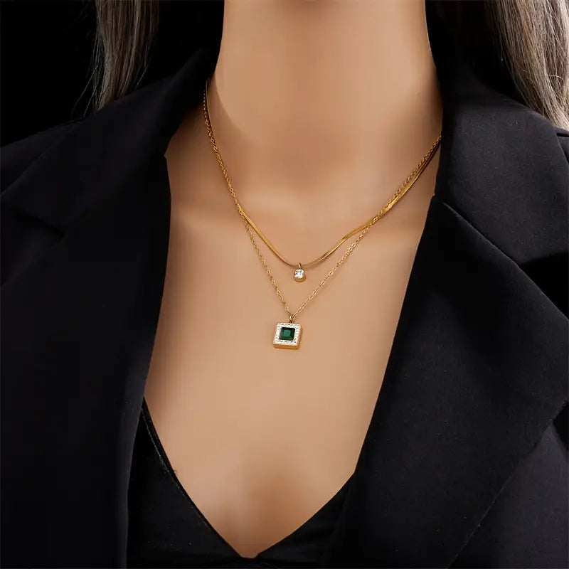 Collier Tirena Valeure Smaragdi