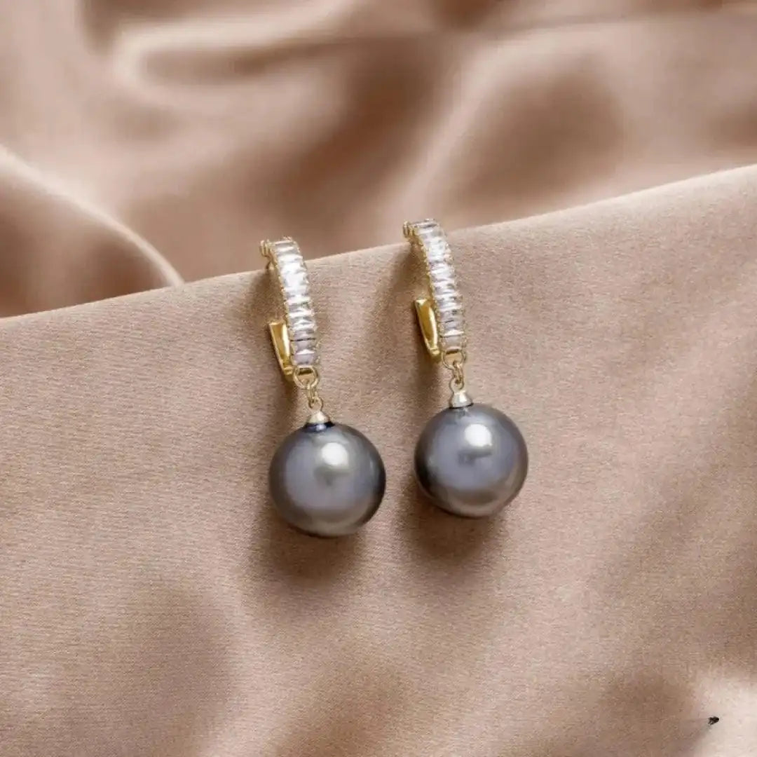 Boucles d'oreilles en zirconium Helmi élégantes