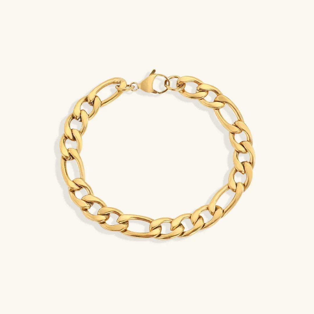 Bracelet en Chaîne Vintage Dorée