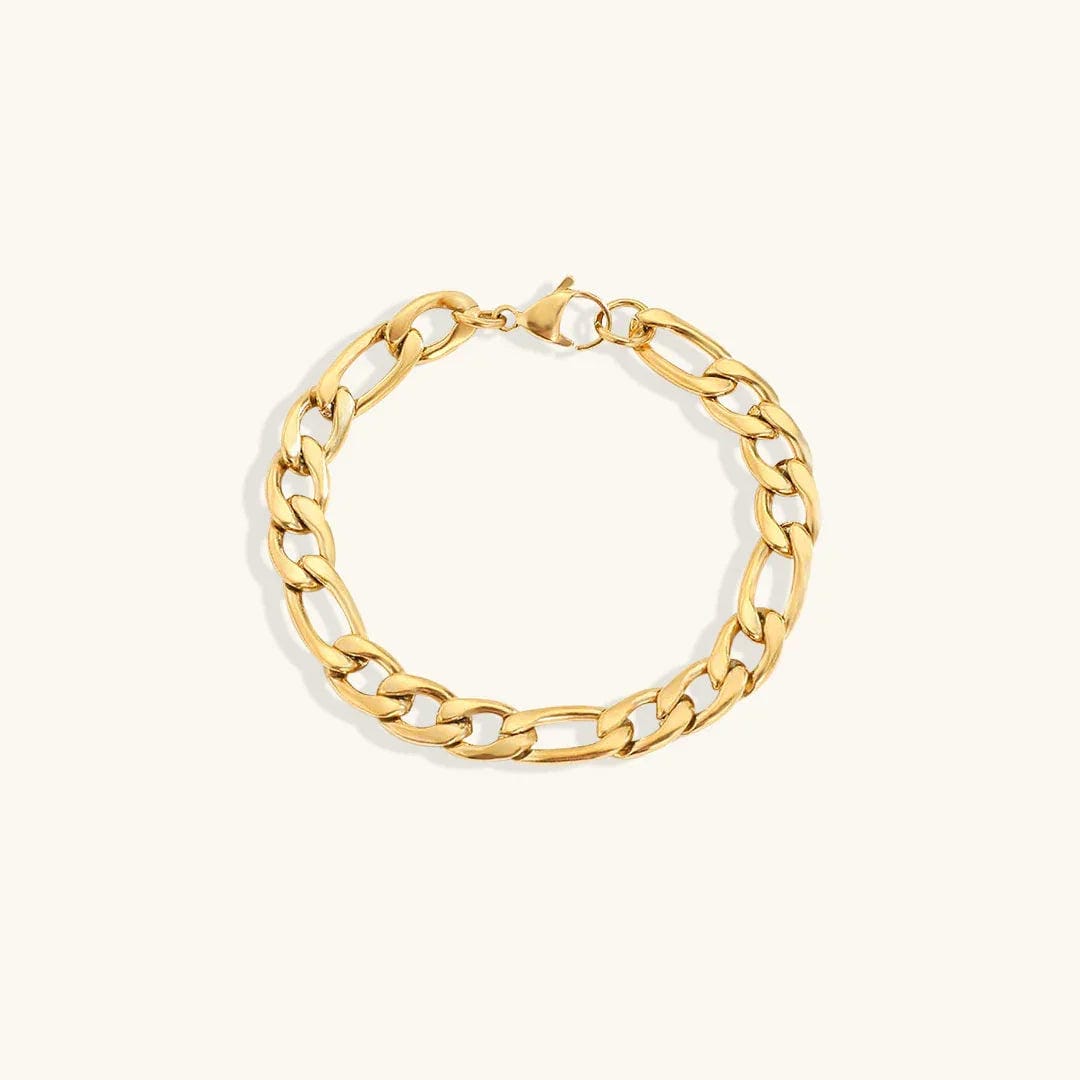 Bracelet en Chaîne Vintage Dorée