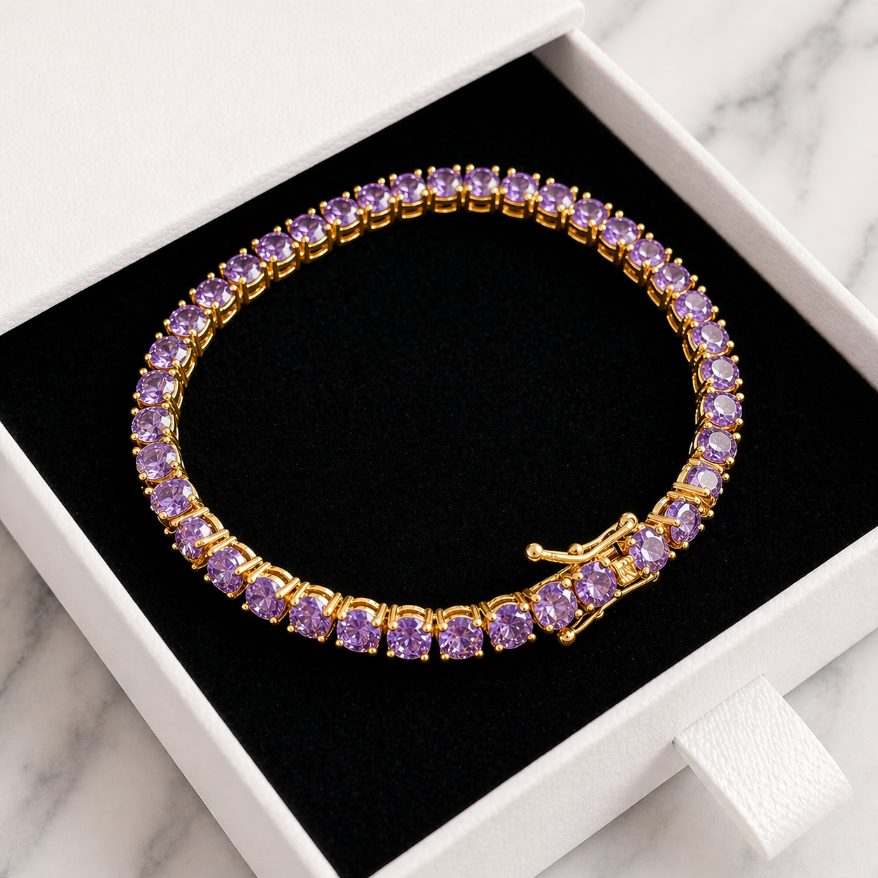Bracelet en Or Ametisti Dream