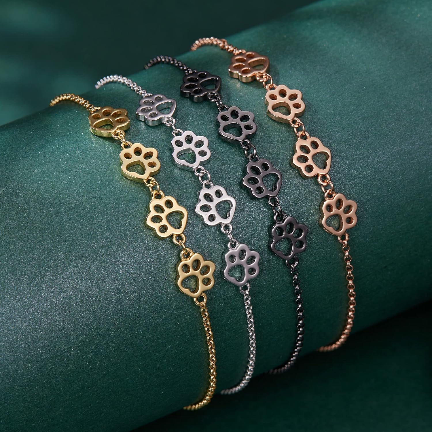 Bracelet ajustable Sterlinghopea Tassu Jälki