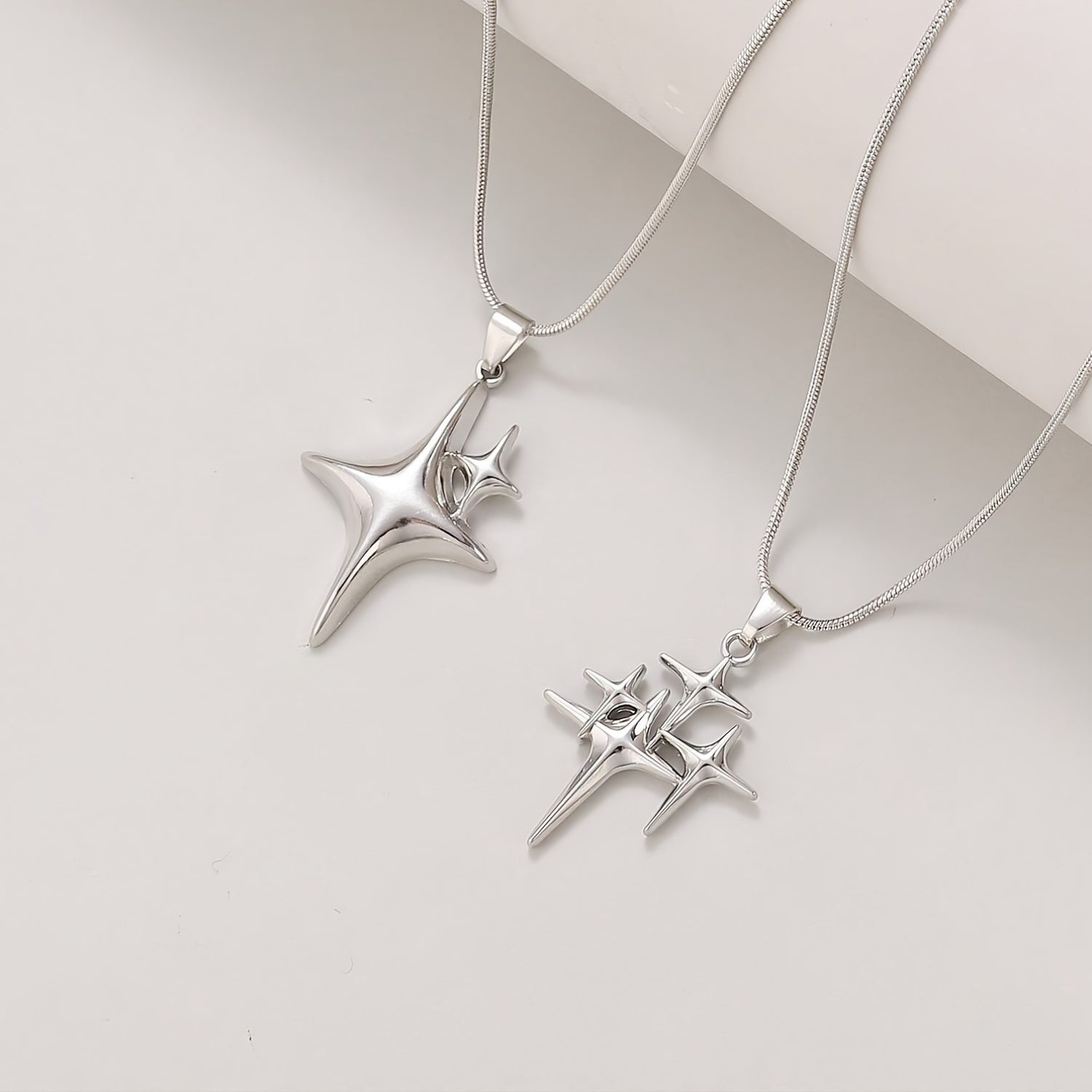Collier North Tähti en or blanc