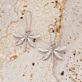 Boucles d'oreilles goutte minimalistes en argent