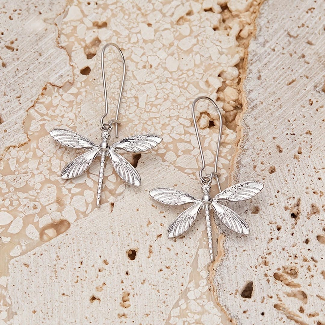 Boucles d'oreilles goutte minimalistes en argent