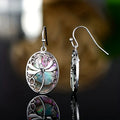 Boucles d'oreilles en forme d'abalone – symbole de renouveau et de grâce