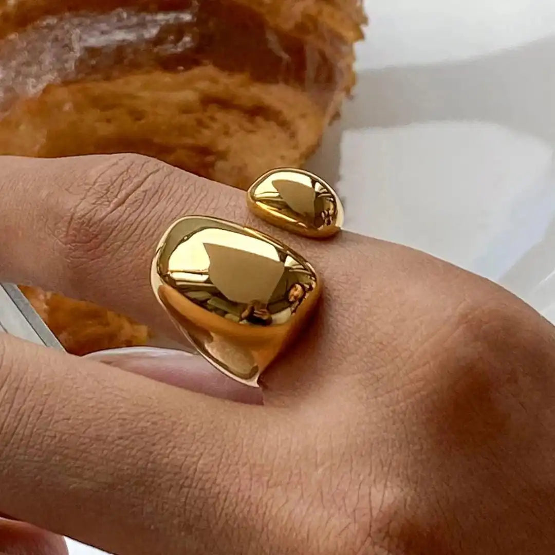Bague Flux d'Or Minimaliste