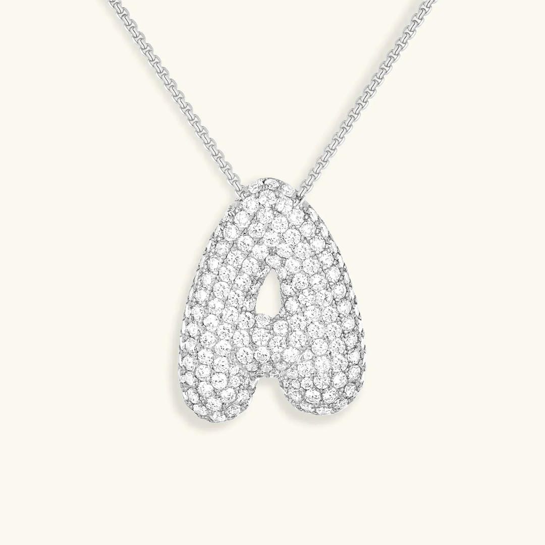 Collier en Cristal Initial Bubble