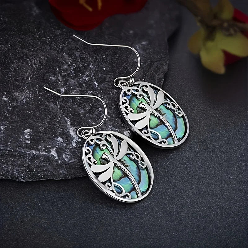 Boucles d'oreilles en forme d'abalone – symbole de renouveau et de grâce