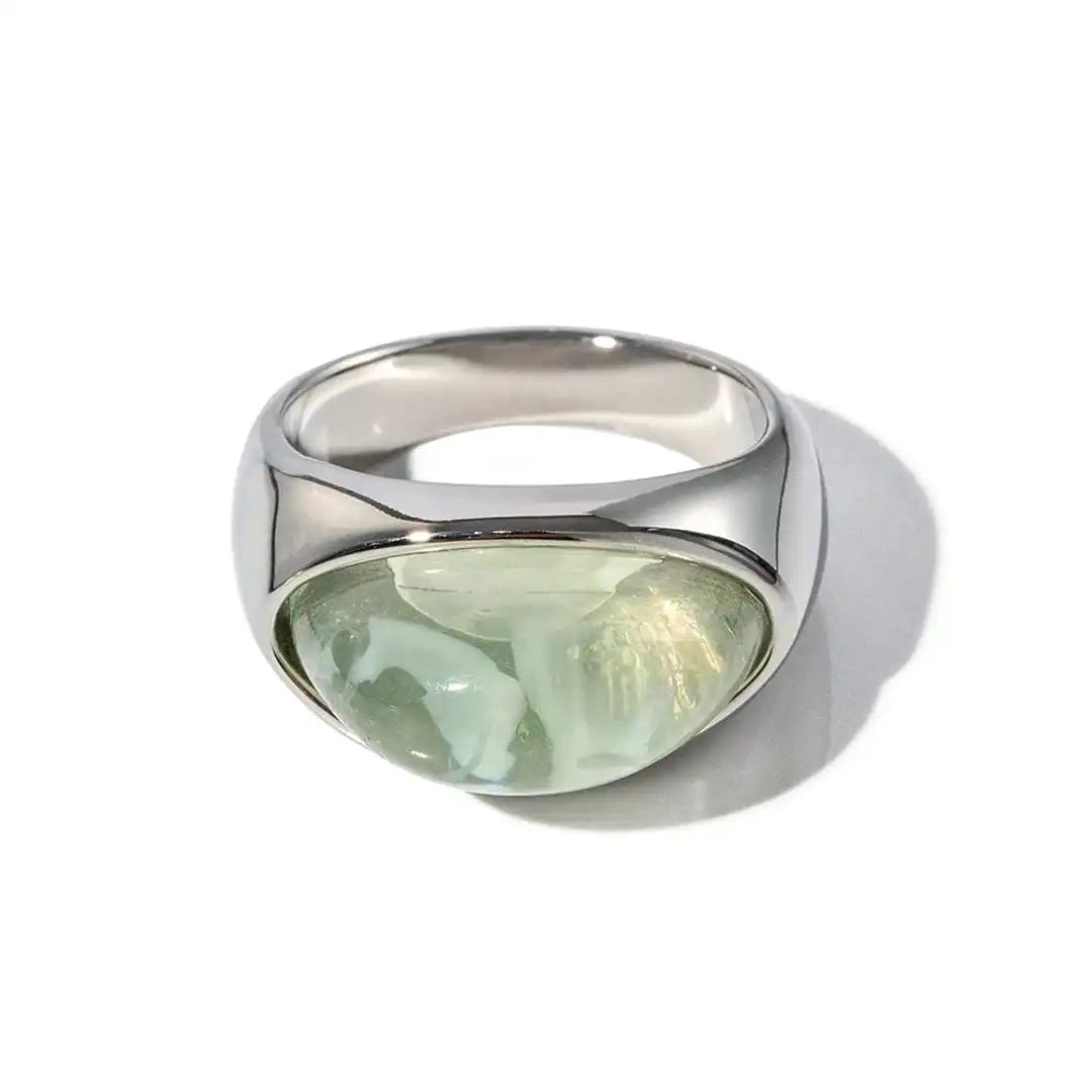 Bague en pierre naturelle unique