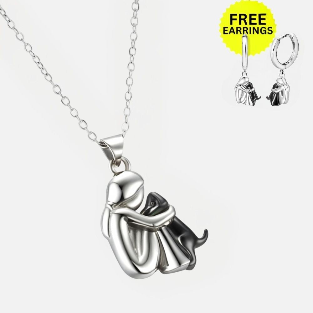 Collier pendentif Halaus avec boucles d'oreilles bonus – offre limitée