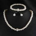 Parure de perles élégante
