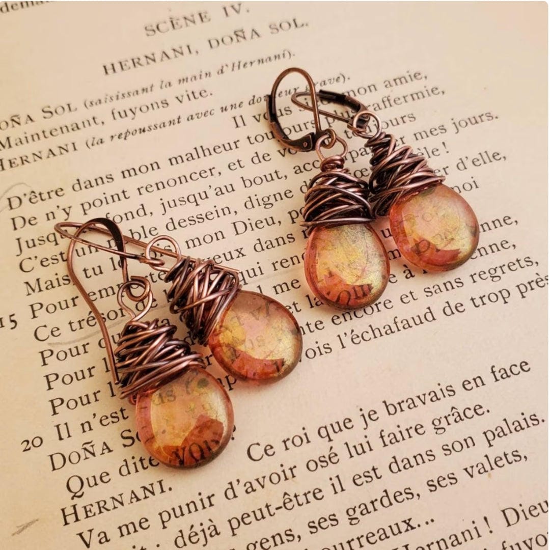 Boucles d'oreilles Retro Firefly