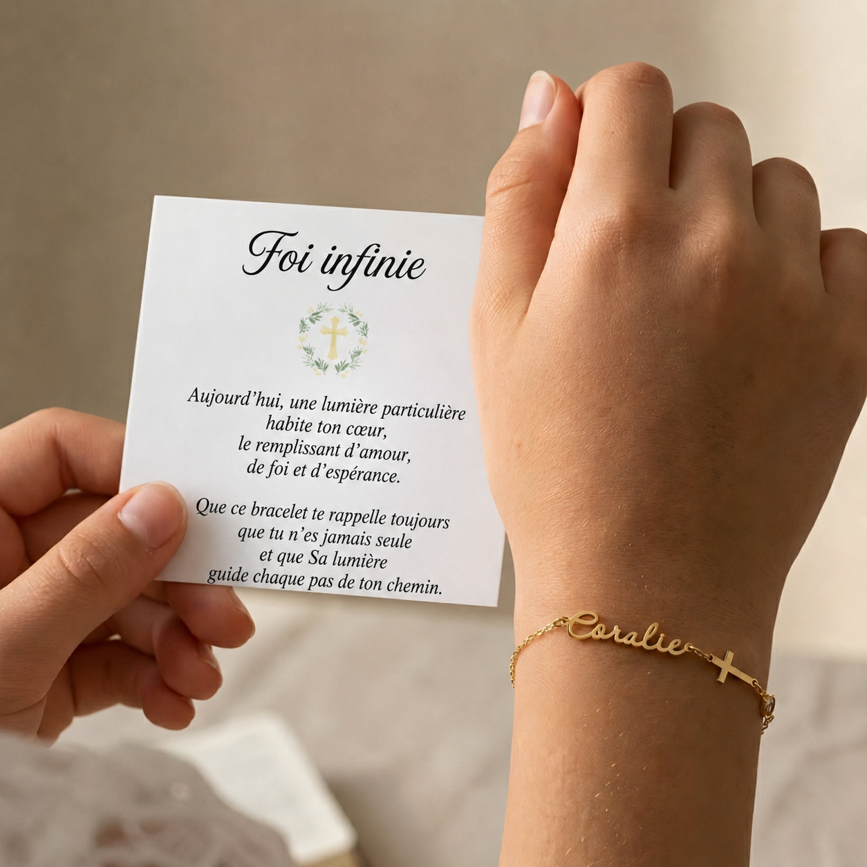 Bracelet Foi Infinie