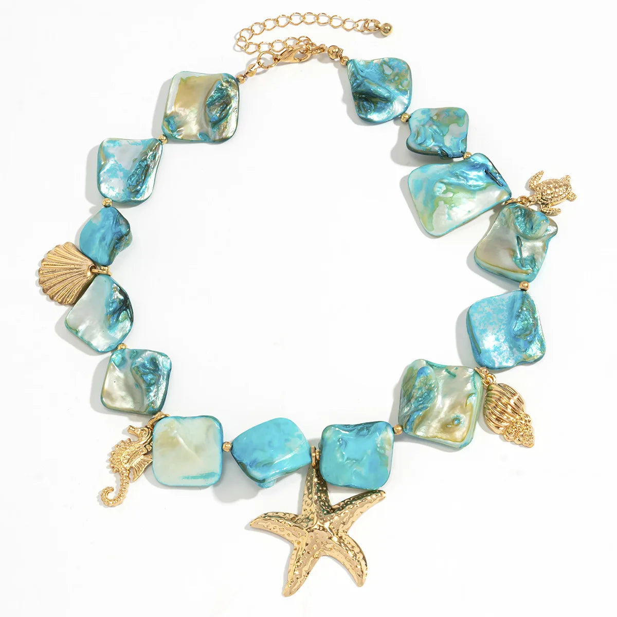 Collier bleu des rêves de l'océan
