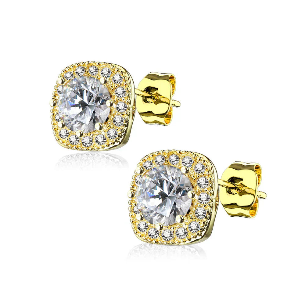 Glennis™ | Boucles d'oreilles élégantes dorées