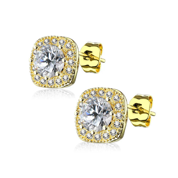 Glennis™ | Boucles d'oreilles élégantes dorées