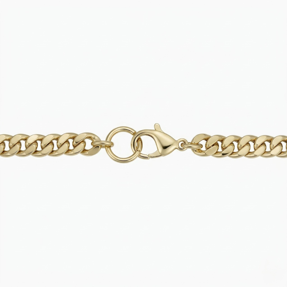 Estate | Bracelet cubain | Or
