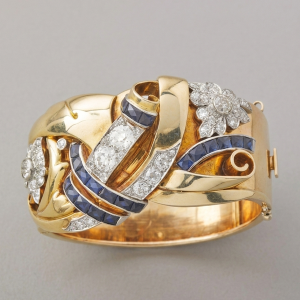 Bague Jewel en Zirconium Doré