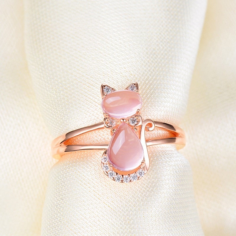 Bague en rose gold Kissasormous