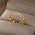 Bague réglable en chaîne Verona
