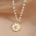 Collier Pendentif Marguerite Helmi