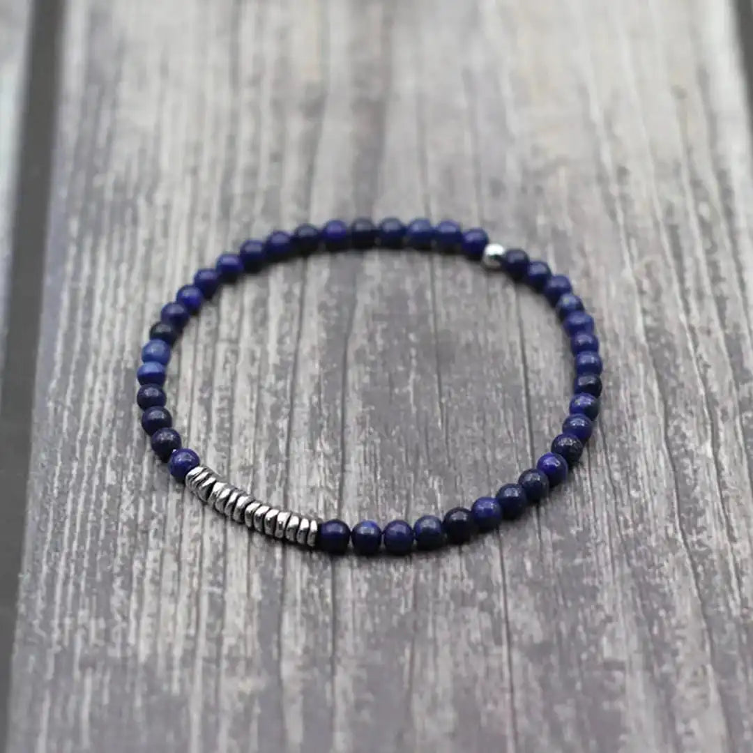 Bracelet en Roche Volcanique Intemporel
