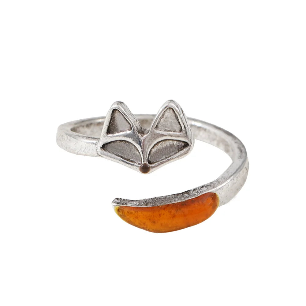 Bague esprit vintage renard