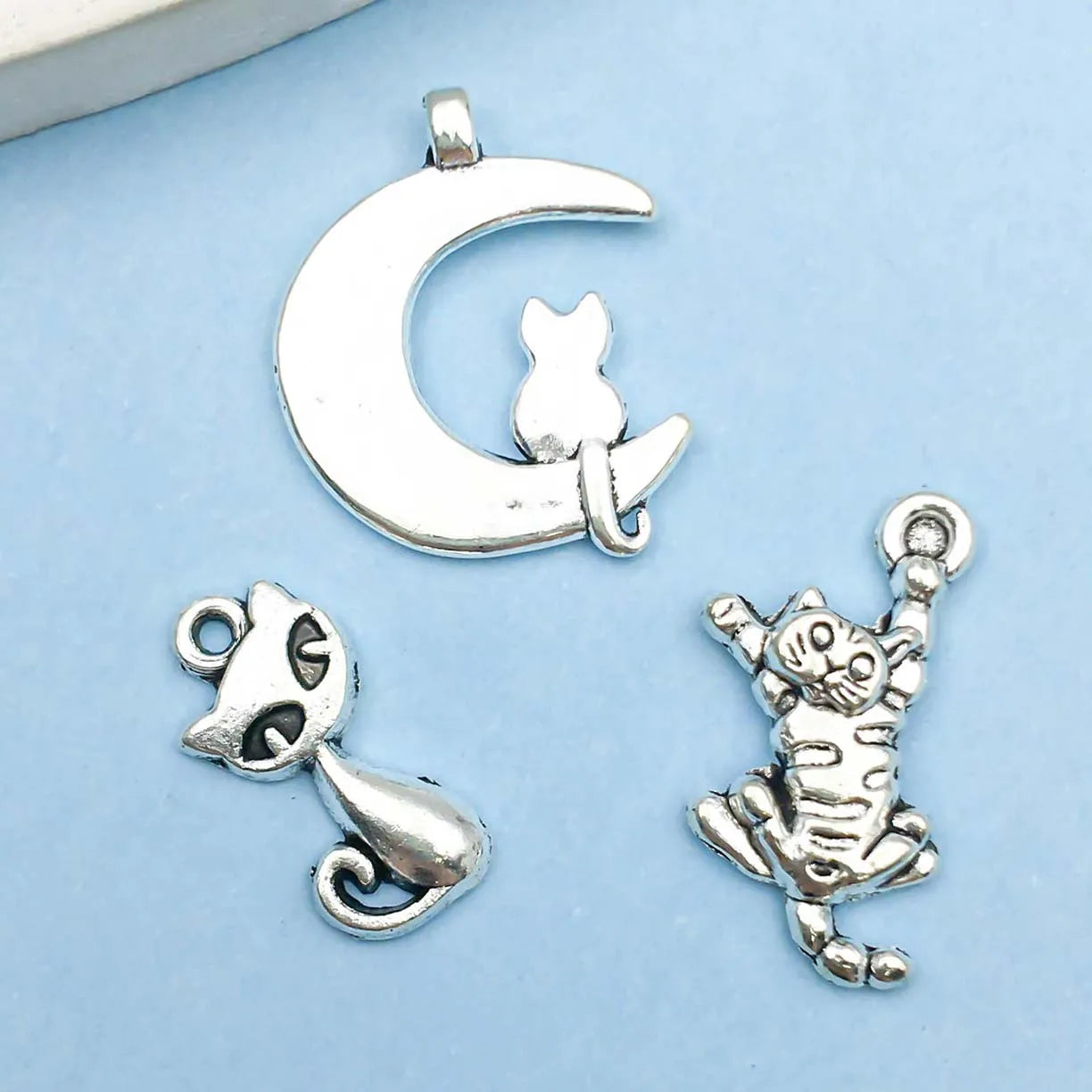 Collection de leurres en argent vintage