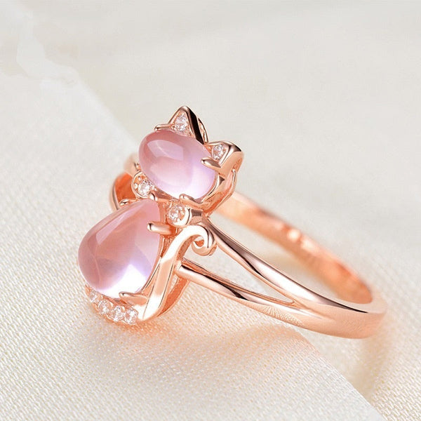 Bague en rose gold Kissasormous