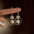 Boucles d'oreilles Cultured Helmet Embezzled Balls