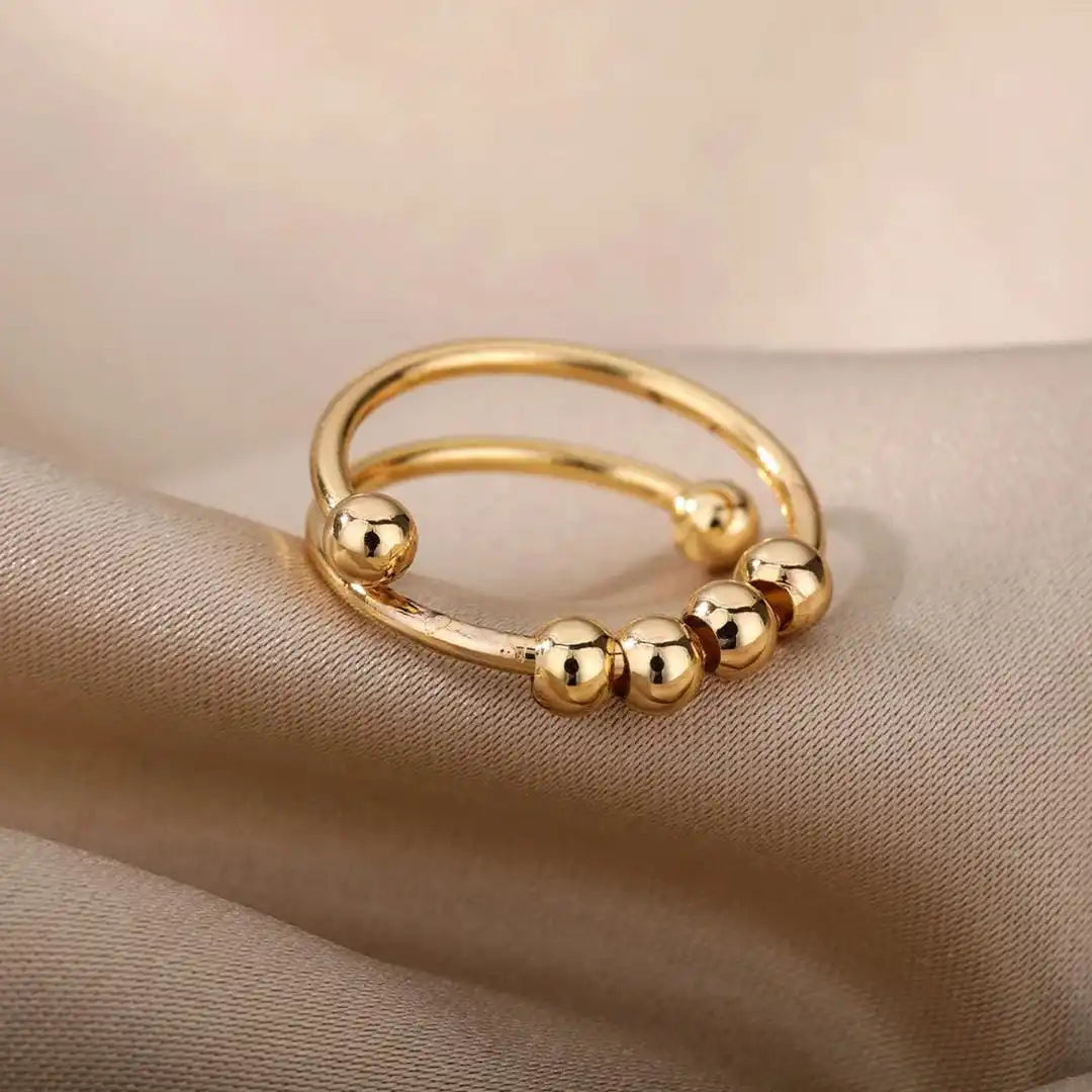 Bague anti-stress en perles