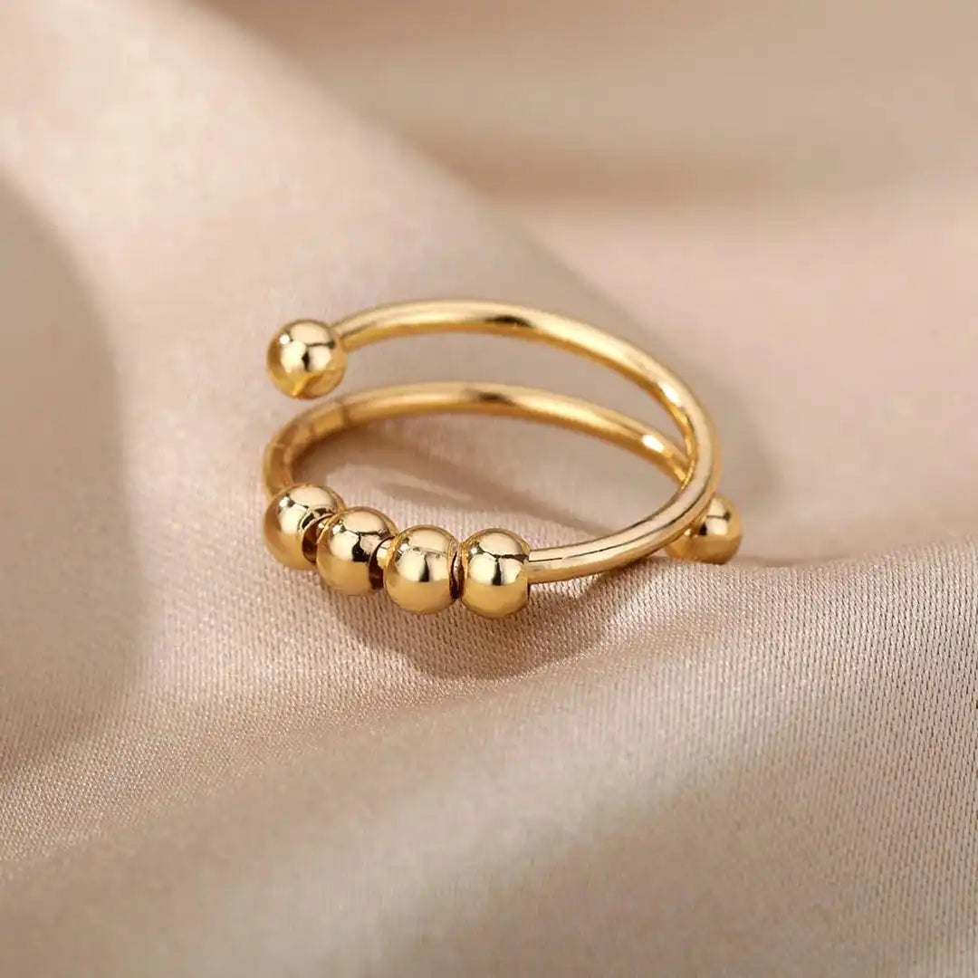 Bague anti-stress en perles