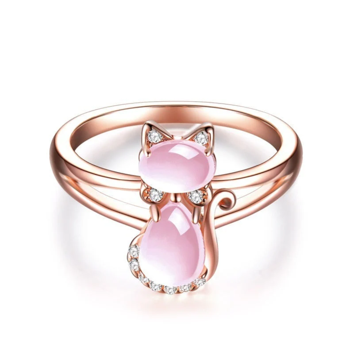 Bague en rose gold Kissasormous
