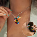 Magnifique collier colibri avec boucles d'oreilles bonus – offre limitée