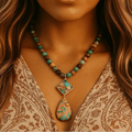 Collier Énergétique de Guérison Intense en Jaspe