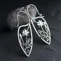 Boucles d'oreilles Lotus élégantes